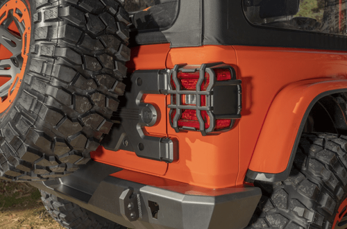 Rugged Ridge JL Elite Taillight Guards for LED Tail Lights for 2018-2026 Wrangler JL