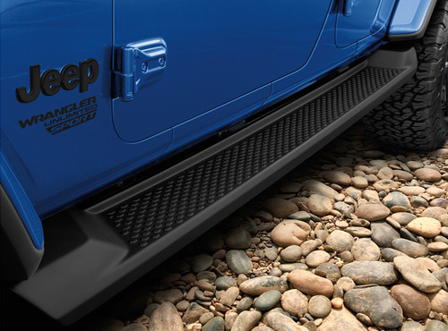 Mopar Tubular Side Steps for 2018-2026 Wrangler JL - JustForJeeps.com