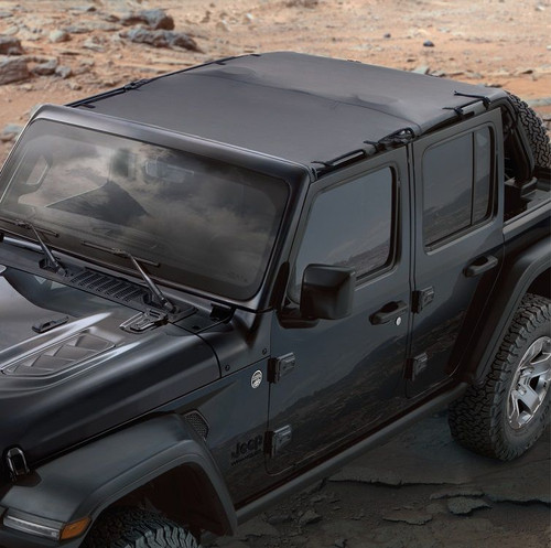 Mopar Mesh Sun Bonnet Soft Top for 2018-2023 Wrangler JL