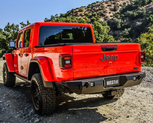 Westin Automotive WJ2 Rear Bumper for 2020-2026 Gladiator JT
