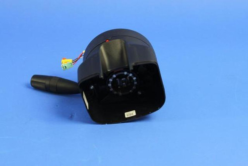 2011-2013 Jeep Grand Cherokee WK2 steering column module - rear view on blue background