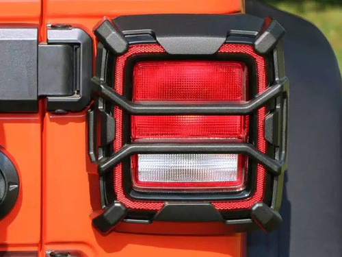 Rugged Ridge JL Elite Taillight Guards for Standard Incandescent Tail Lights for 2018-2026 Wrangler JL