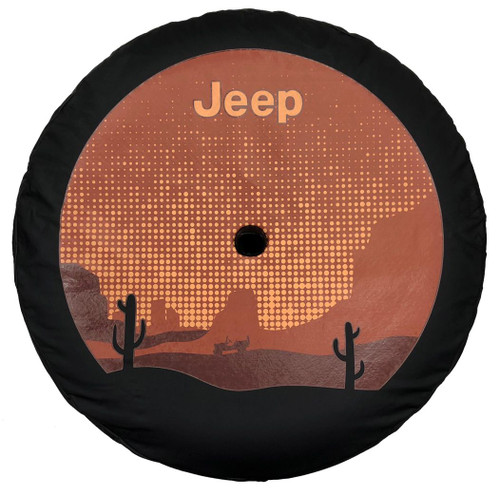 Mopar Desert Tire Cover for 2018-2026 Wrangler JL