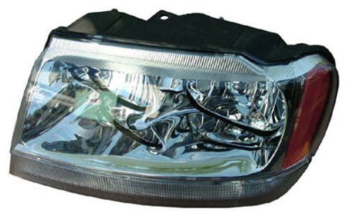 Mopar Limited/Overland Headlight for 1999-2004 Grand Cherokee WJ