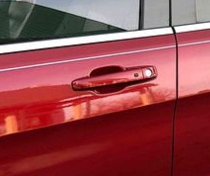 Mopar Deep Cherry Red Crystal Pearl Coat Door Handles (PRP) for