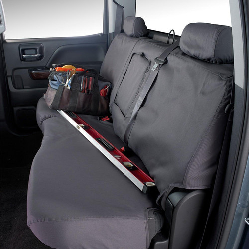 Covercraft Polycotton Seatsaver Custom Rear Seat Covers for 2018-2024 4-Door Wrangler JL