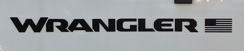 Mopar Wrangler and Flag Decal for the 2018-2026 Wrangler JL