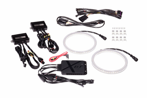 Morimoto Super7 RGBW Color-Changing Halo System for 2018-2026 Wrangler JL and 2020-2026 Gladiator JT