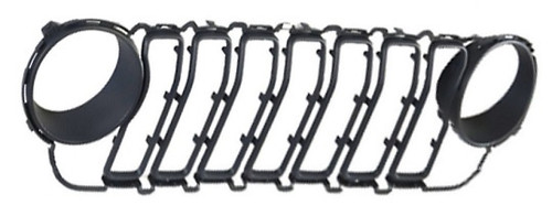 Mopar Paintable Grill Trim Ring Kit with Headlamp Rings for 2024-2026 Wrangler JL & 2024-2026 Gladiator JT