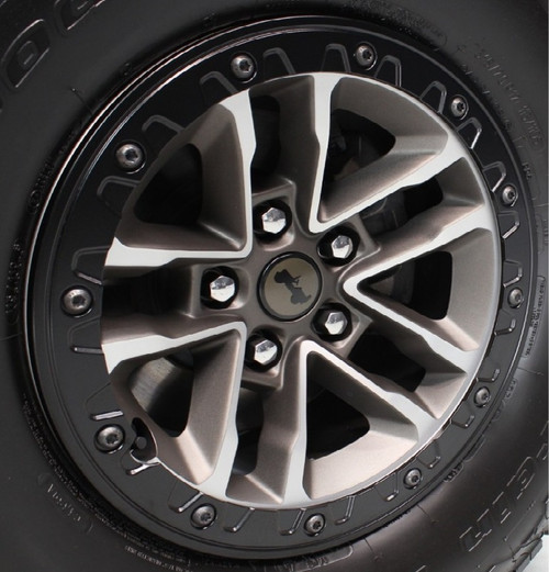 Mopar 17" Bead Lock Capable Wheel with a Machined Face and Bronze Pockets for 2018-2026 Wrangler JL & 2020-2026 Gladiator JT
