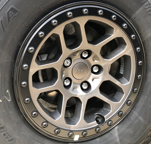 Mopar 17" Rubicon Extreme Recon XR Beadlock Capable Bronze Wheel for 2018-2026 Wrangler JL & 2020-2026 Gladiator JT