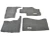 2005-2010 Jeep Grand Cherokee WK and 2006-2010 Jeep Commander XK premium carpet floor mats - gray four mat set