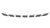 2019-2022 Jeep Cherokee KL chrome grill - full front view