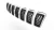 2019-2022 Jeep Cherokee KL chrome grill - angled close-up view