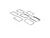 2014-2016 Jeep Grand Cherokee WK2 radiator grille trim ring kit - parts diagram showing trim ring kit