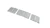 Mopar Summit Chrome Honeycomb Grill Inserts for 2014-2016 Jeep Grand Cherokee WK2