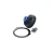 2000-2018 Jeep Wrangler JK keyed to ignition locking gas cap - top view with tether and cylinder