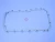 2007-2011 Jeep Wrangler JK 3.8L oil pan gasket package - full view of gasket and O-ring