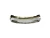 2017-2022 Jeep Grand Cherokee WK2 chrome front bumper insert - rear side view
