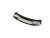 2017-2022 Jeep Grand Cherokee WK2 chrome front bumper insert - angled rear view