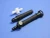 2007-2018 Jeep Wrangler JK washer hose connector kit - angled view of hoses and white connector