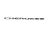 2014-2018 Jeep Cherokee KL front door nameplate - standalone straight view