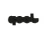 2011-2022 Jeep Grand Cherokee WK2 Trackhawk liftgate badge - rear view with mounting pins