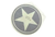 2007-2018 Jeep Wrangler JK Freedom Edition hood star decal - standalone decal sheet front view