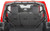 2018-2025 Jeep Wrangler JL pet partition - installed cargo area with dog