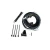 2019-2023 Jeep Cherokee KL trailer hitch wiring kit - coiled wiring harness with zip ties and connector