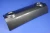 2007-2018 Jeep Wrangler JK unpainted altitude front bumper accent - painted gray angled view