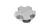 1999-2004 Jeep Grand Cherokee WJ silverblade #3 wheel center cap - front view on blue background