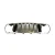 2008-2012 Jeep Liberty KK chrome grille - standalone front view on white background