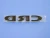 2005-2020 Jeep Grand Cherokee WK/WK2 CRD badge decal - rear view on backing strip
