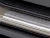 2007-2016 Jeep Compass MK door sill kit - angled close-up of Compass logo sill guard