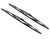 Mopar Front Wiper Blades for 1999-2004 Grand Cherokee WJ and 2005-2010 Grand Cherokee WK