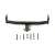2007-2017 Jeep Patriot MK and Compass MK trailer hitch receiver - rear view with hardware