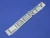 2002-2004 Jeep Liberty KJ Chrome "Liberty" badge - rear adhesive backing view