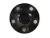2007-2018 Jeep Wrangler JK black steel wheel center cap - parts diagram with front and wheel views