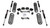 Teraflex 2.5" Coil Spring Base Lift Kit w/ 9550 VSS Twin Tube Shocks for 2018-2025 Jeep Wrangler JL