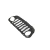 2018-2023 Jeep Wrangler JL and 2020-2023 Jeep Gladiator JT complete front end cover kit - grille cover angled view