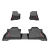 2020-2025 Jeep Gladiator JT slush floor mats - full set front view