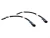 2007-2009 Jeep Wrangler JK jumper harness - pair of harnesses angled view