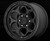 KMC Wheels KM541 Dirty Harry in Textured Black for 2007-2018 Wrangler JK, 2018-2026 Wrangler JL, and 2020-2026 Gladiator JT