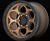 KMC Wheels KM541 Dirty Harry in Matte Bronze with Black Lip for 2007-2018 Wrangler JK, 2018-2025 Wrangler JL, and 2020-2025 Gladiator JT