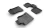 2017-2025 Jeep Compass MP slush mats - three mats angled view
