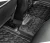 2017-2025 Jeep Compass MP slush mats - installed rear floor mat detail