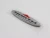 2008-2010 Jeep Compass MK North Edition badge decal - rear adhesive backing view
