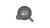 1999-2004 Jeep Grand Cherokee WJ power outlet cap - top view showing 12V DC marking