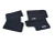 2011-2022 Jeep Grand Cherokee WK2 premium carpet floor mats - black mat set with Jeep logo